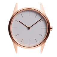 C33 Women’s two-hand watch in PVD rose gold