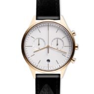C39 Women’s chronograph watch in PVD satin gold - Image 14